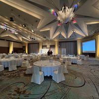 ホテルらしい上品な披露宴会場