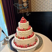 イチゴとケーキトッパーの組み合わせが良かった。