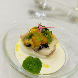 前菜　貝類のパリジェンヌ風