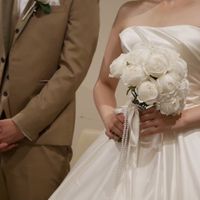 新郎新婦衣装とブーケ
