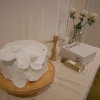 ウェルカムスペース、手作りクレイケーキ