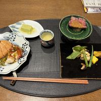 試食した料理です。特に出汁が美味しかったです。