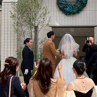 ブーケトスもできました