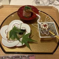 先付です、水引きの鶴が素敵でした