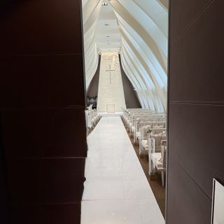 チャペルの開ける感じです