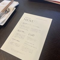 試食のメニューです。