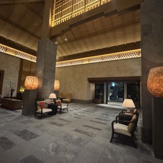 ゲストお迎えに、とっても素敵なロビー