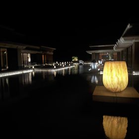 夜はこんな感じで、フォトウェディングも楽しめます