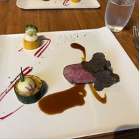 トリュフがたっぷり。ソースがとっても美味しかったです。