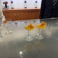 ウェルカムパーティーで用意してくれたジュース