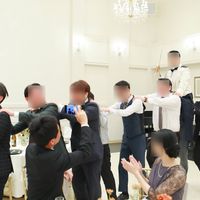新郎中座退場