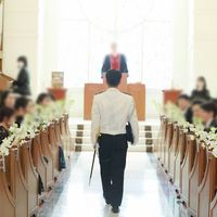 挙式入場