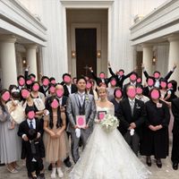 チャペル前集合写真