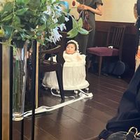 挙式中、娘待機中