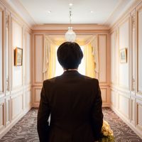 控え室