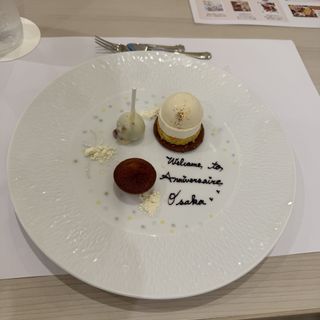 試食させて頂いたデザート