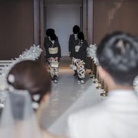 親族と対面