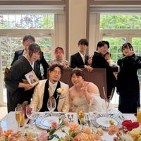 新郎側の家族