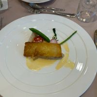 お魚料理です。
