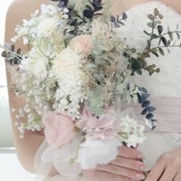 ウェディングドレス用ブーケ