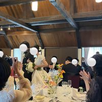 旧細川侯爵邸(和敬塾本館・東京都指定有形文化財)の披露宴会場の写真（1枚目）