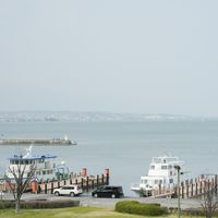 披露宴会場外の景色