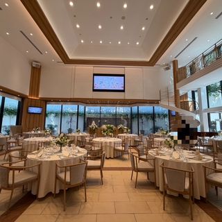 アルカンシエル luxe mariage 大阪（アルカンシエルグループ）のクチコミ 披露宴会場の写真（1枚目）