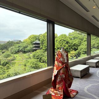 色打掛も飾っていました