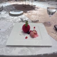 洋食コースのデザート