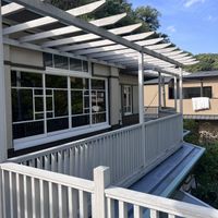 別邸2階のテラス