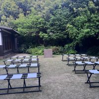庭の挙式会場