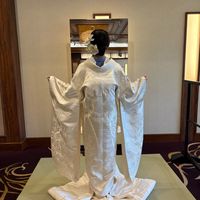 白無垢の試着