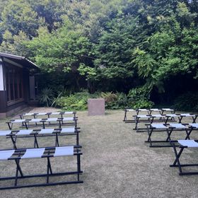 庭の挙式会場