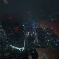 宴会場からの景色