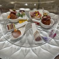 新郎新婦で1つずつ試食したお料理