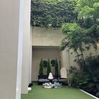 フォトスポットのあるガーデン
