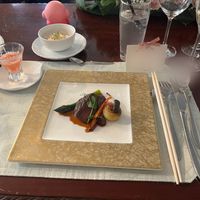 メインの肉料理