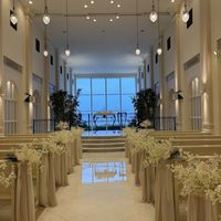 チャペル入場時の光景