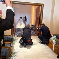 新郎新婦退場