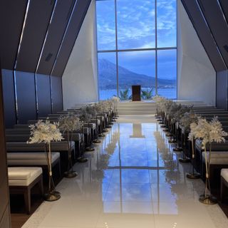 THE BAYSUITE SAKURAJIMA TERRACE（ザベイスイートサクラジマテラス）のクチコミ チャペル・挙式会場の写真（1枚目）