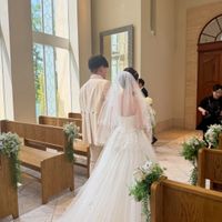 理想のチャペルで結婚式ができました！