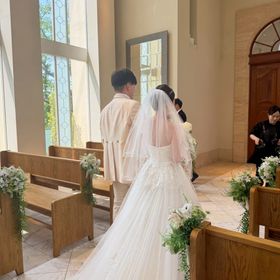 理想のチャペルで結婚式ができました！
