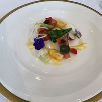 試食の料理