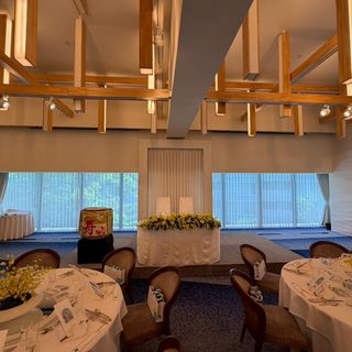 東郷記念館/THE GARDENのクチコミ 披露宴会場の写真(2枚目)