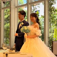 バックのグリーンが綺麗でした