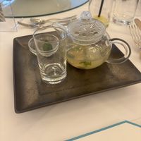 1番最初は温かいスープから