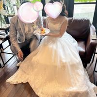 デザートのサプライズメッセージ