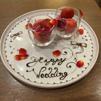 フェアで出していただいたデザートプレート