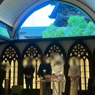 THE HIGASHIYAMA CLUB by HAPPO-ENのクチコミ チャペル・挙式会場の写真（1枚目）