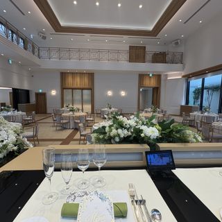 アルカンシエル luxe mariage 大阪(アルカンシエルグループ)のクチコミ 披露宴会場の写真(1枚目)